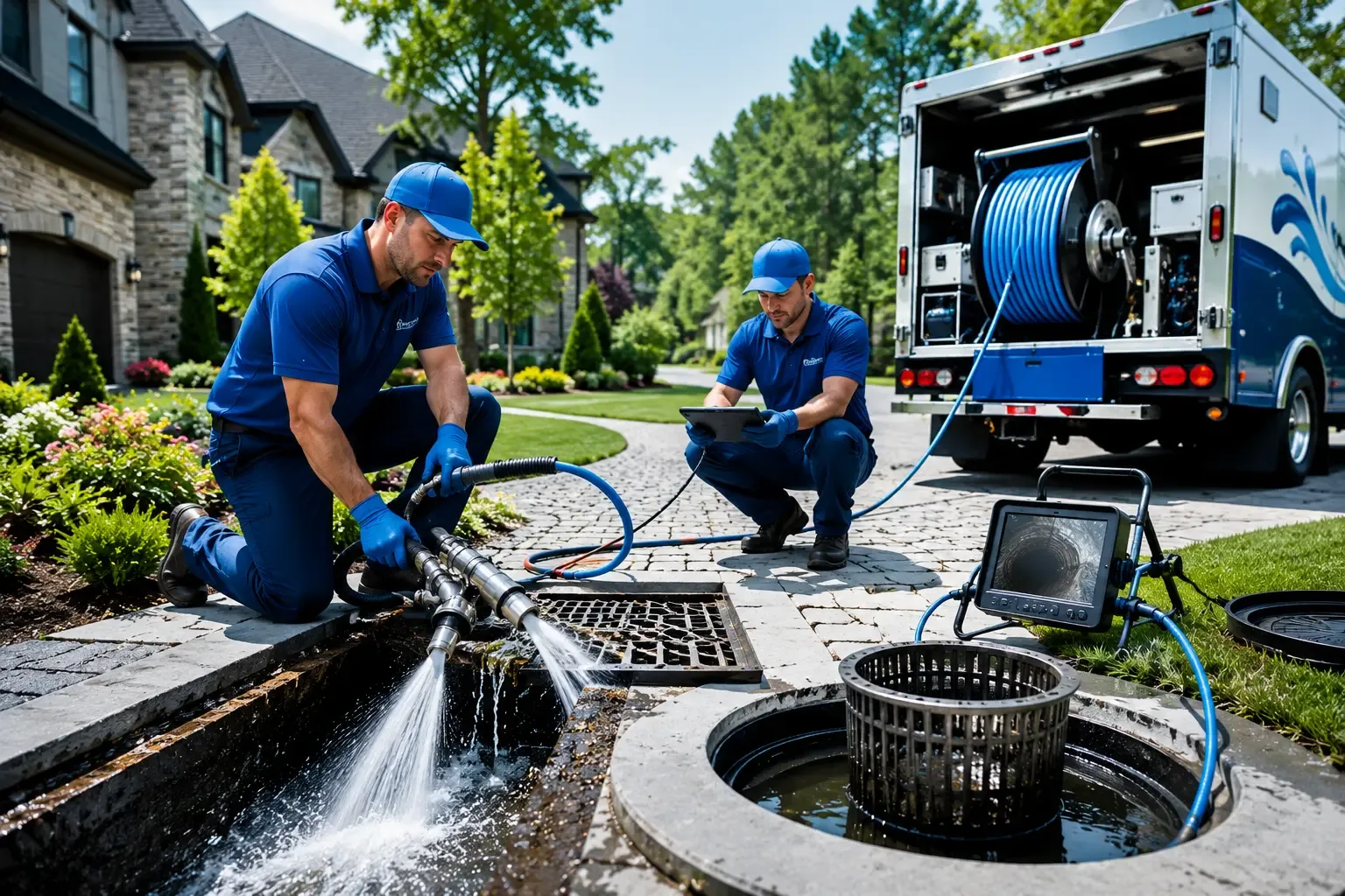 Local outdoor drain cleaning professionals in Grayville, IL